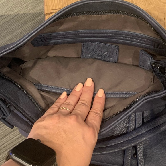 With212 Denim Blue Handbag - Picture 3 of 5